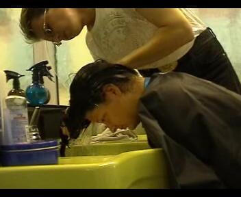 9121 by hobbybarber TB 3 teens triple forward backward and upright shampooing by barber