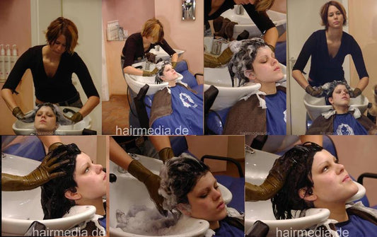 494 Teen Regine 2 glove shampoo only, 14 min video for download