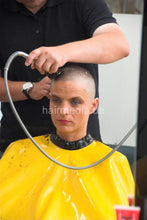 Load image into Gallery viewer, 898 5 Sandra, clippercut buzzcut headshave by barber 4-hand  TRAILER