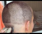 将图片加载到图库查看器，898 5 Sandra, clippercut buzzcut headshave by barber 4-hand  TRAILER