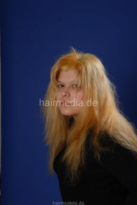 470 7 Julia thick hair blow by mature barberette