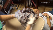 Load image into Gallery viewer, 357 Zeynep by Aylin backward shampoo thick curly readhead